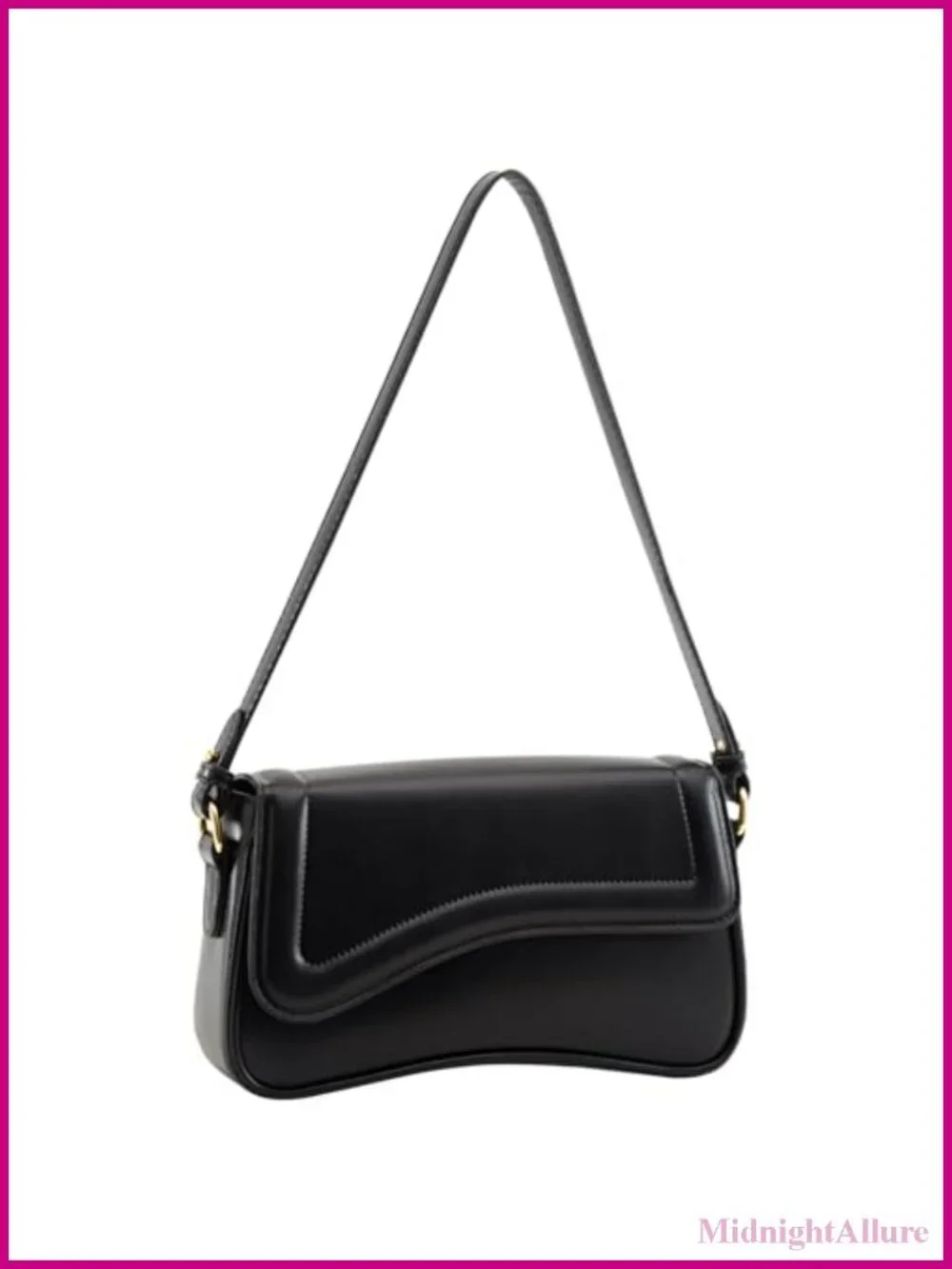 PU Leather Hobo Shoulder Bag with 2 Removable Straps